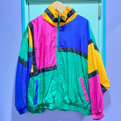 used／mulch colour nylon jacket | Vintage.City 古着屋、古着コーデ情報を発信