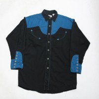 2Tone Color Western Shirt | Vintage.City 빈티지숍, 빈티지 코디 정보
