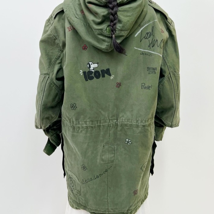 1986s Belgium Army M-64 "custom paint" | Vintage.City 古着屋、古着コーデ情報を発信