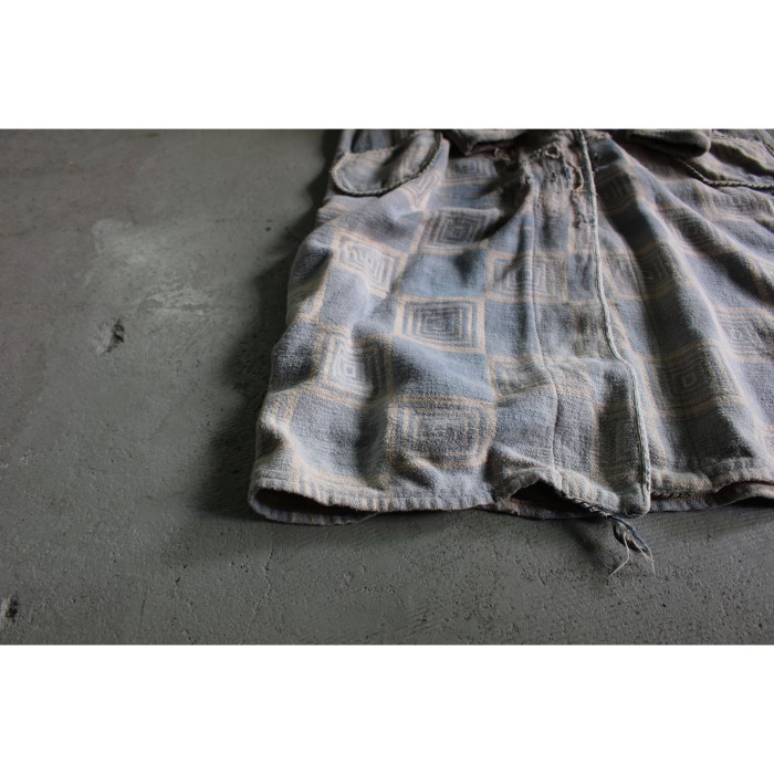 40's Swansdown Nassau gown "boro" | Vintage.City 古着屋、古着コーデ情報を発信