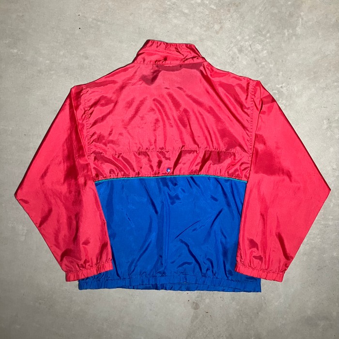 90s OLD Wilson half-Zip nylon pullover jacket | Vintage.City 빈티지숍, 빈티지 코디 정보
