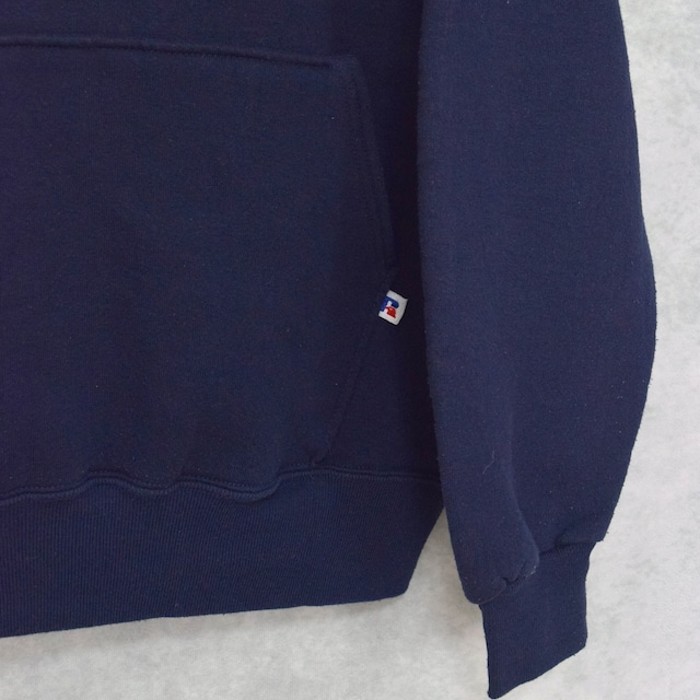 old “ russel athretic ” henley neck sweat parka | Vintage.City 古着屋、古着コーデ情報を発信
