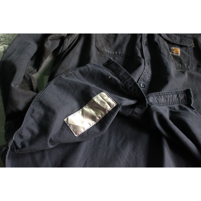 90's FR carhartt BD shirt "boro" | Vintage.City 古着屋、古着コーデ情報を発信