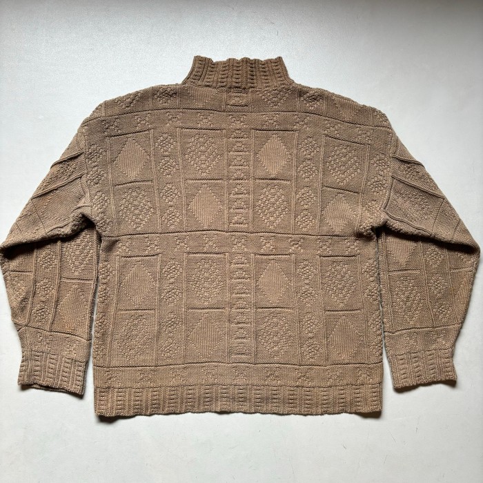 90s OLD GAP mock neck cotton knit sweater  90年代 オールドギャップ モックネックコットンニットセーター | Vintage.City 古着屋、古着コーデ情報を発信