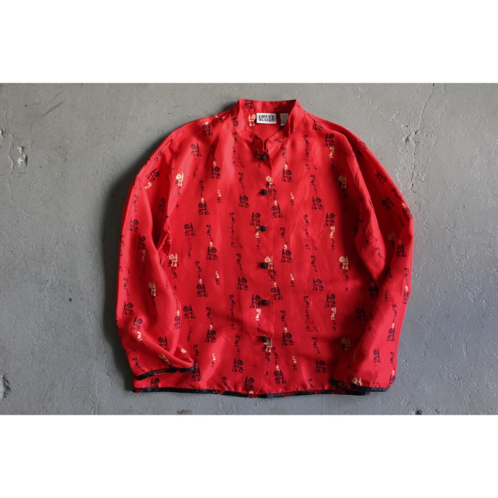 90's CHICO'S DESIGN silk shirt | Vintage.City 빈티지숍, 빈티지 코디 정보