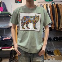 狼さんのアートなTシャツ | Vintage.City 빈티지숍, 빈티지 코디 정보