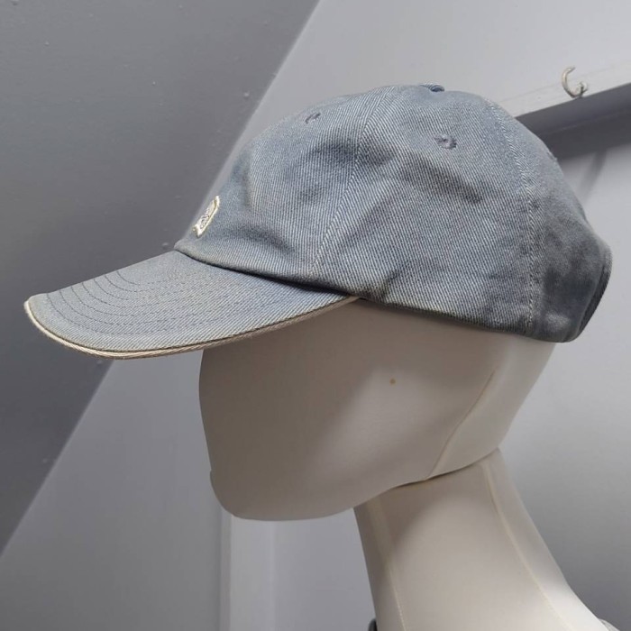 adidas “HEADWEAR” ロゴ刺繍 コットンツイル キャップ フェードネイビー アジャスター付き 帽子 | Vintage.City 빈티지숍, 빈티지 코디 정보
