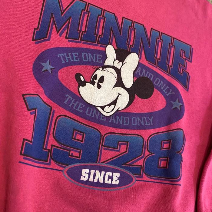ビンテージ 90年代 ミニーマウス スウェット M ピンク | Vintage.City 古着屋、古着コーデ情報を発信