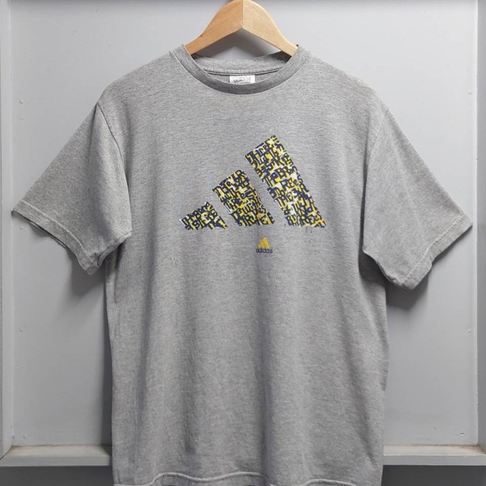90’s adidas USA製 パフォーマンスロゴプリント Tシャツ グレー XL 半袖 | Vintage.City 빈티지숍, 빈티지 코디 정보