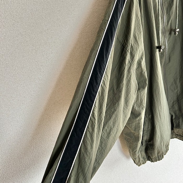 sleeve line nylon zip parka | Vintage.City 古着屋、古着コーデ情報を発信