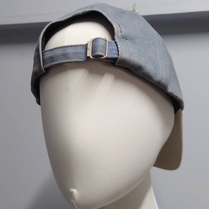 adidas “HEADWEAR” ロゴ刺繍 コットンツイル キャップ フェードネイビー アジャスター付き 帽子 | Vintage.City 빈티지숍, 빈티지 코디 정보