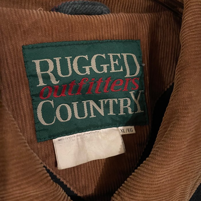 80’s-90’s RUGGED COUNTRY コーデュロイ切り替え OLDキルティングジャケット | Vintage.City 빈티지숍, 빈티지 코디 정보