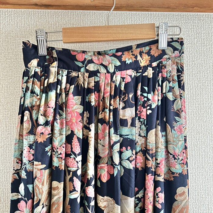 All pattern pleats skirt | Vintage.City 빈티지숍, 빈티지 코디 정보