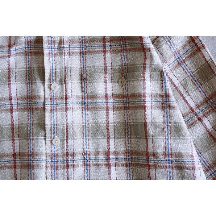 Vintage Spring Plaid Shirt Made in USA | Vintage.City 빈티지숍, 빈티지 코디 정보