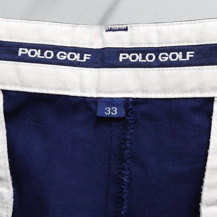 90’s POLO GOLF RALPH LAUREN “Classic Golf Pant” ツータック チノ トラウザーズ ネイビー 33インチ ラルフローレン パンツ | Vintage.City 古着屋、古着コーデ情報を発信