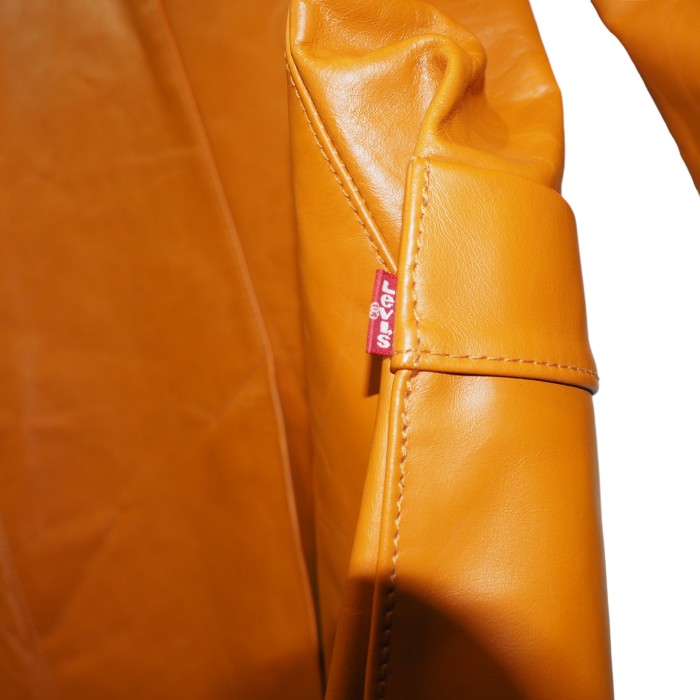 リーバイス オレンジ 革 テーライドジャケット | Vintage.City 古着屋、古着コーデ情報を発信