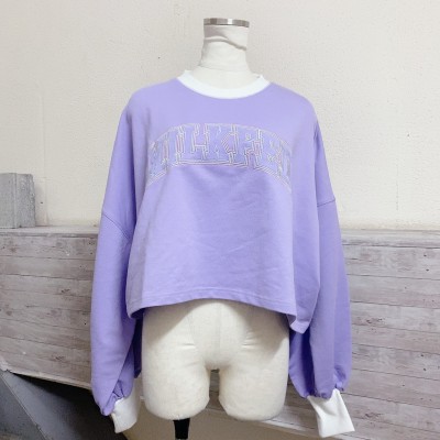 ミルクフェド　スウェット　薄紫色　MILKFED | Vintage.City 古着屋、古着コーデ情報を発信