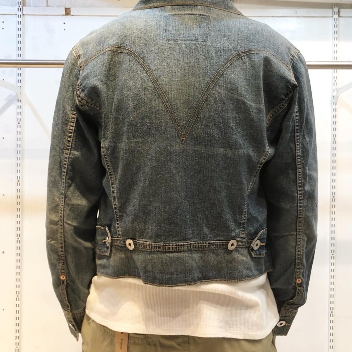 Levi's Arcuate stitched denim jacket | Vintage.City 빈티지숍, 빈티지 코디 정보