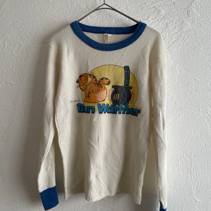 80s〜GARFIELD thermal T-shirt | Vintage.City 빈티지숍, 빈티지 코디 정보
