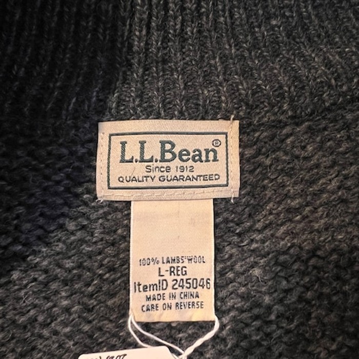 1990年代〜/L.L.Bean エルエルビーン/ドライバーズニット ニットブルゾン/Lサイズ/20234000 | Vintage.City 빈티지숍, 빈티지 코디 정보