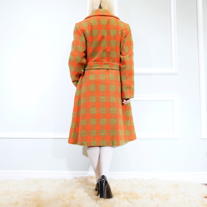 *SPECIAL ITEM* 50’s USA VINTAGE Lilli Ann CHECK PATTERNED WOOL DESIGN COAT/50年代アメリカ古着チェック柄ウールデザインコート | Vintage.City 古着屋、古着コーデ情報を発信