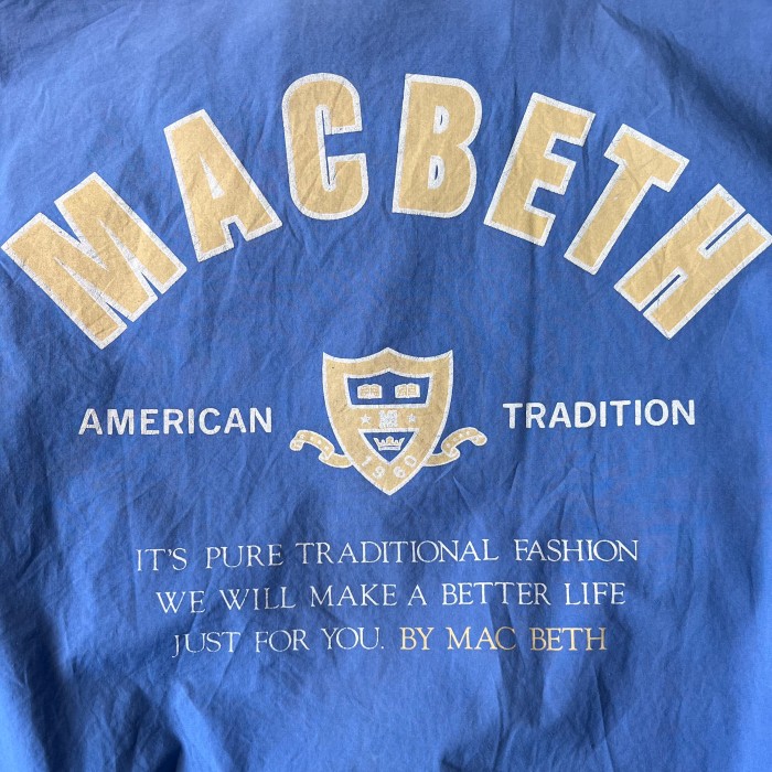 MACBETH ブルゾン | Vintage.City 古着屋、古着コーデ情報を発信