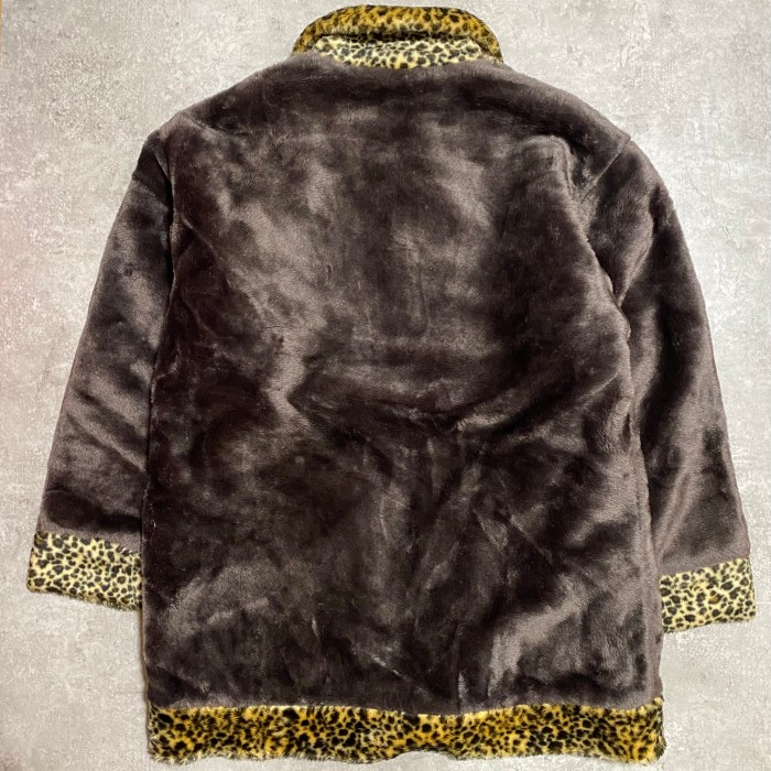 90-00’s unknown leopard pattern fur jacket | Vintage.City Vintage Shops, Vintage Fashion Trends