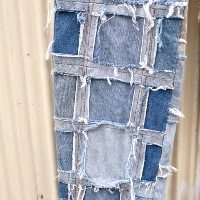 【"CUSTOM" patchwork design denim pants】 | Vintage.City 빈티지숍, 빈티지 코디 정보