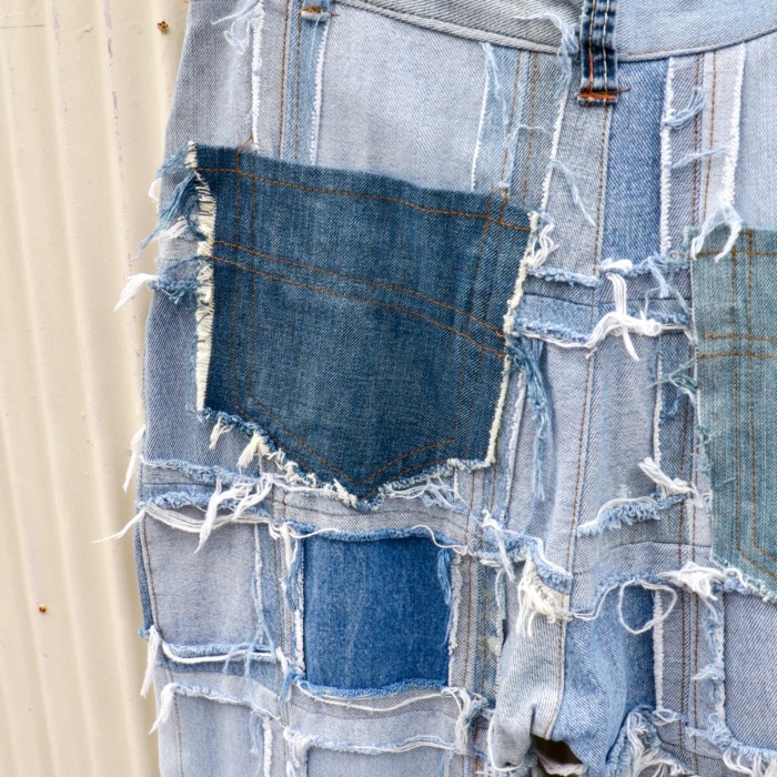 【"CUSTOM" patchwork design denim pants】 | Vintage.City 빈티지숍, 빈티지 코디 정보
