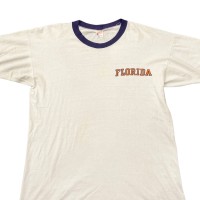 60s vintage " FLORIDA " CHAMPION TRIM T-SHIRT made in USA | Vintage.City 빈티지숍, 빈티지 코디 정보