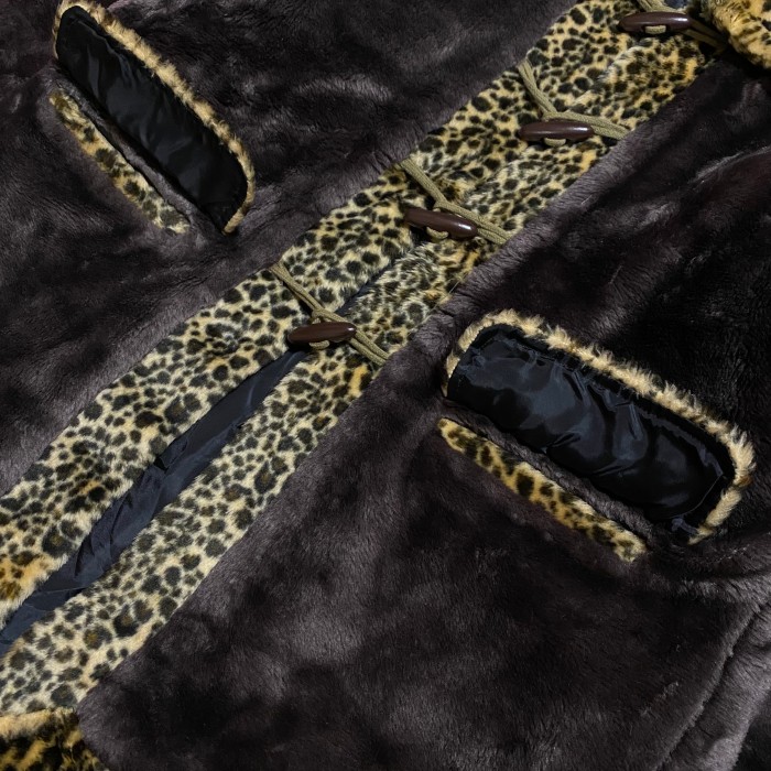 90-00’s unknown leopard pattern fur jacket | Vintage.City 古着屋、古着コーデ情報を発信