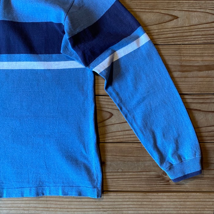 L.L.BEAN henry neck rugby shirts | Vintage.City 古着屋、古着コーデ情報を発信