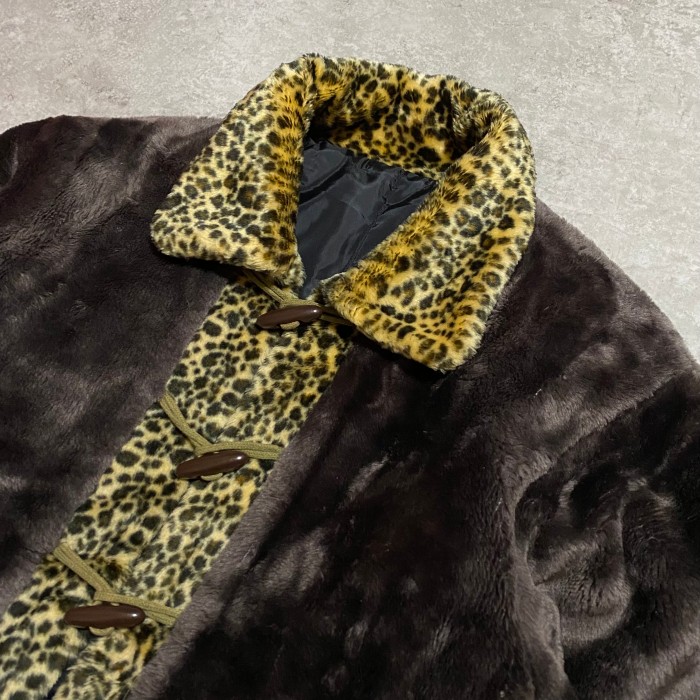 90-00’s unknown leopard pattern fur jacket | Vintage.City 빈티지숍, 빈티지 코디 정보