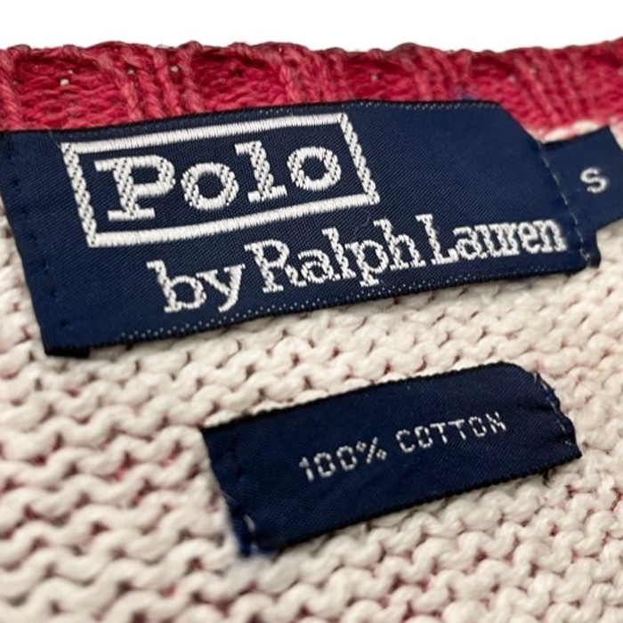 90s POLO RALPH LAUREN COTTON KNIT | Vintage.City 古着屋、古着コーデ情報を発信