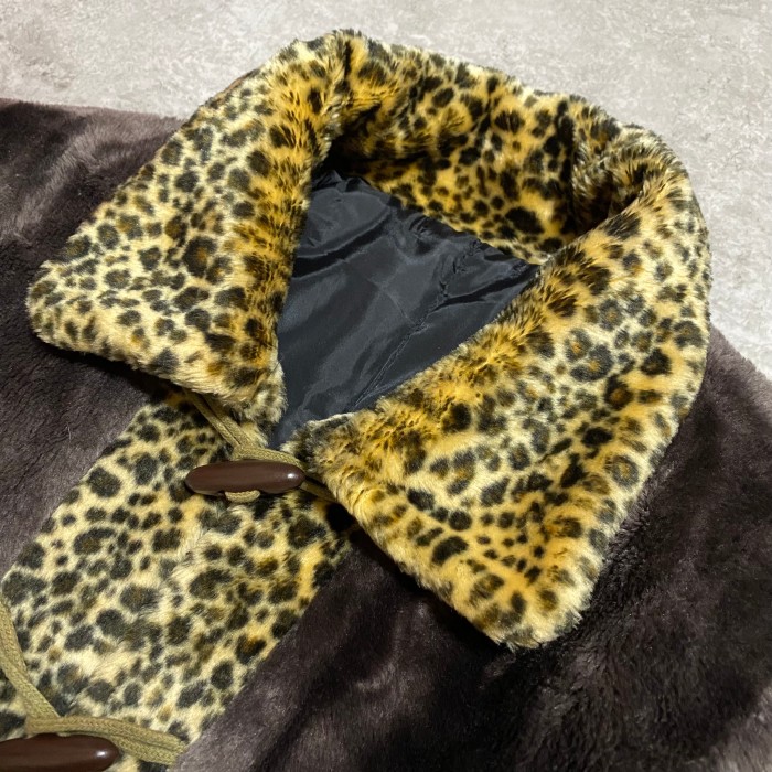 90-00’s unknown leopard pattern fur jacket | Vintage.City 빈티지숍, 빈티지 코디 정보