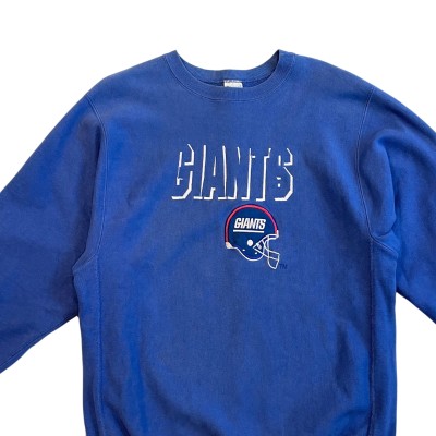 90s " NEWYORK GIANTS " CHAMPION REVERSE WEAVE SWEAT made in USA | Vintage.City 古着屋、古着コーデ情報を発信