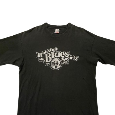 90s HOUSTON BLUES SOCIETY T-SHIRT made in USA | Vintage.City 古着屋、古着コーデ情報を発信