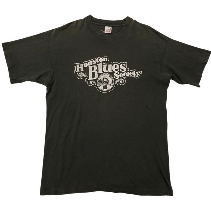 90s HOUSTON BLUES SOCIETY T-SHIRT made in USA | Vintage.City 古着屋、古着コーデ情報を発信