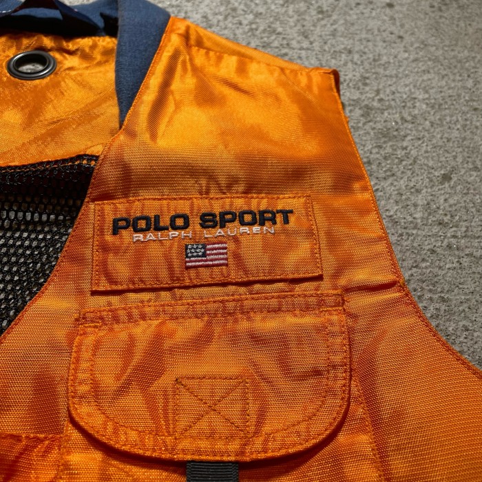 Polo Sport- Nylon Vest S | Vintage.City 빈티지숍, 빈티지 코디 정보