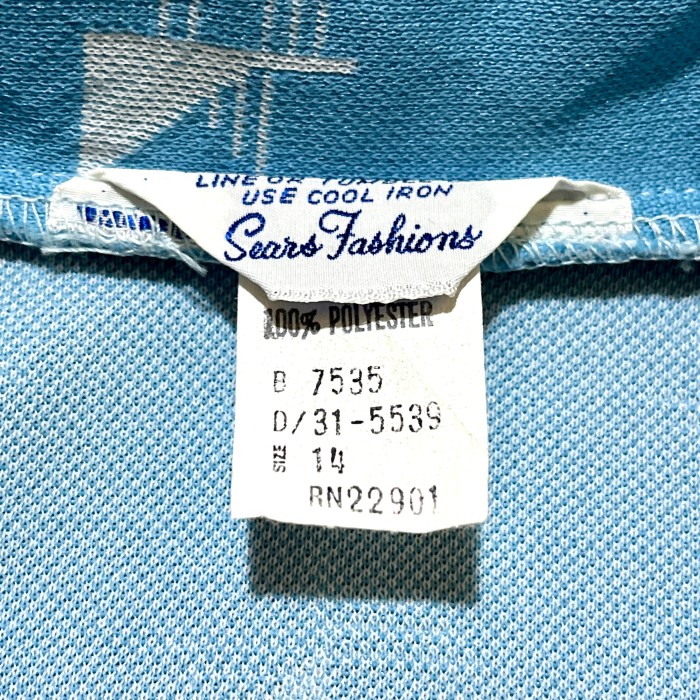 70’s Sears ポリエステル シャツ ジャケット | Vintage.City 古着屋、古着コーデ情報を発信