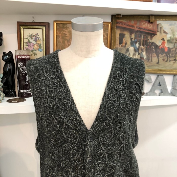 KENZO vest | Vintage.City 古着屋、古着コーデ情報を発信