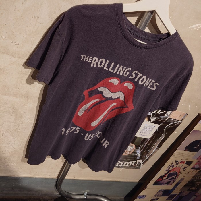 THE ROLLING STONES(ザローリングストーンズ)バンドTシャツ　Mサイズ　ブラック　コットン　グアテマラ　2726 | Vintage.City Vintage Shops, Vintage Fashion Trends