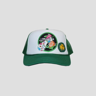 "A" MESH CAP(GREEN2) | Vintage.City 古着屋、古着コーデ情報を発信