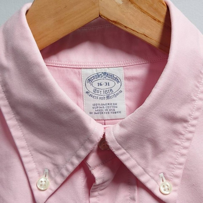 00’s Brooks Brothers makers and merchants USA製 オックスフォード ボタンダウン シャツ ピンク サイズ16-31 | Vintage.City Vintage Shops, Vintage Fashion Trends