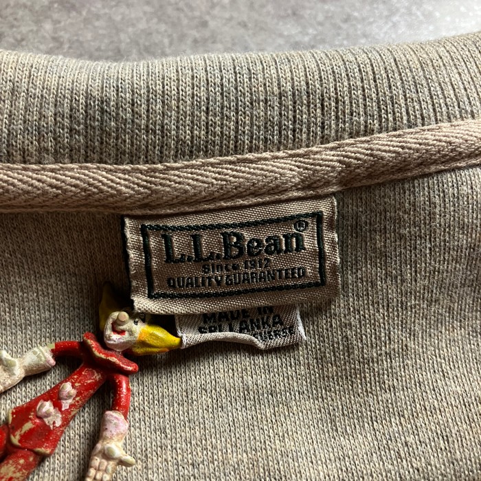 90s~ L.L.Bean ハーフジップ リブ スウェット トレーナー 霜降 | Vintage.City 빈티지숍, 빈티지 코디 정보