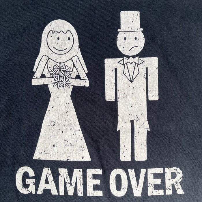 jerzees GAME OVER Tee | Vintage.City 古着屋、古着コーデ情報を発信