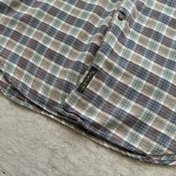 90s timberland flannel check shirt | Vintage.City 古着屋、古着コーデ情報を発信
