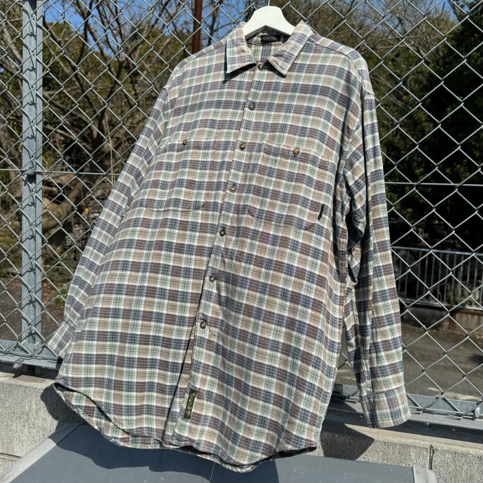 90s timberland flannel check shirt | Vintage.City 古着屋、古着コーデ情報を発信